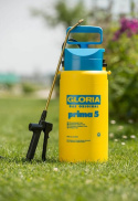 Opryskiwacz ciśnieniowy GLORIA Prima 5, 5L, Mosiężna Dysza, Regulowana, Ogrodowy