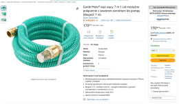 Garde Mate® Wąż Ssący 7 m – 1 cal