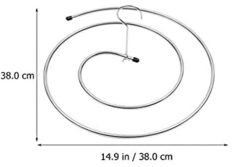 Spiralny stojak do suszenia ZJUAN, wieszak na pranie – na ręczniki, prześcieradła, koce Spiralny stojak do suszenia ZJUAN, wieszak na pranie – na ręczniki, prześcieradła, koce