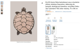 ELLOS Home Mata Łazienkowa Lazy
