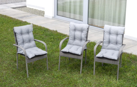 SuperKissen24 – Poduszka na krzesło, zestaw 2 sztuk, 48 x 96 cm SuperKissen24 – Poduszka na krzesło, zestaw 2 sztuk, 48 x 96 cm