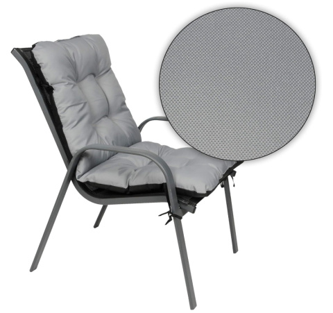 SuperKissen24 – Poduszka na krzesło, zestaw 2 sztuk, 48 x 96 cm SuperKissen24 – Poduszka na krzesło, zestaw 2 sztuk, 48 x 96 cm