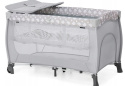 HAUCK Sleep N Play Center – Łóżeczko turystyczne składane 120 x 68,5 cm, szare HAUCK Sleep N Play Center – Łóżeczko turystyczne składane 120 x 68,5 cm, szare