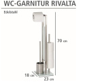 Wenko Rivalta – Zestaw do WC