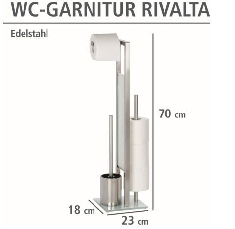 Wenko Rivalta – Zestaw do WC Wenko Rivalta – Zestaw do WC
