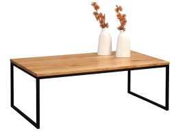 Stolik kawowy z dzikiego dębu 110 x 60 cm oak