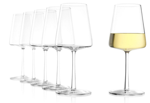 Stölzle Lausitz Kieliszki do Białego Wina, 6 szt., 400 ml, Eleganckie Kryształowe, Mycie w Zmywarce, Rozwój Aromatów Stölzle Lausitz Kieliszki do Białego Wina, 6 szt., 400 ml, Eleganckie Kryształowe, Mycie w Zmywarce, Rozwój Aromatów