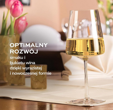 Stölzle Lausitz Kieliszki do Białego Wina, 6 szt., 400 ml, Eleganckie Kryształowe, Mycie w Zmywarce, Rozwój Aromatów Stölzle Lausitz Kieliszki do Białego Wina, 6 szt., 400 ml, Eleganckie Kryształowe, Mycie w Zmywarce, Rozwój Aromatów