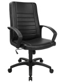 Topstar Premium Point 100 – krzesło obrotowe, czarne, szerokie Topstar Premium Point 100 – krzesło obrotowe, czarne, szerokie