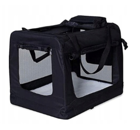 Transporter dla psa DIBEA, czarny, 60x40x44 cm Transporter dla psa DIBEA, czarny, 60x40x44 cm