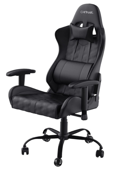 Trust Gaming GXT 708 Resto – krzesło gamingowe, czarne, ergonomiczne Trust Gaming GXT 708 Resto – krzesło gamingowe, czarne, ergonomiczne