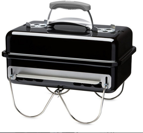 Weber Go-Anywhere Przenośny Grill Węglowy, Czarny, 60 x 38 x 55 cm Weber Go-Anywhere Przenośny Grill Węglowy, Czarny, 60 x 38 x 55 cm