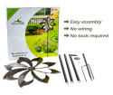 Wiatrak ogrodowy Dahlia 155 cm – metalowa rzeźba dekoracyjna