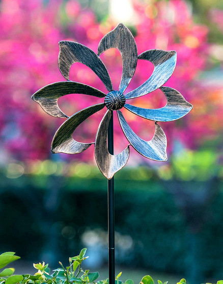 Wiatrak ogrodowy Dahlia 155 cm – metalowa rzeźba dekoracyjna Wiatrak ogrodowy Dahlia 155 cm – metalowa rzeźba dekoracyjna