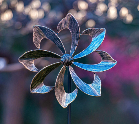 Wiatrak ogrodowy Dahlia 155 cm – metalowa rzeźba dekoracyjna Wiatrak ogrodowy Dahlia 155 cm – metalowa rzeźba dekoracyjna