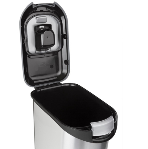 Curver 2068934 – Pojemnik na miska pokarm, 35 l, Czarny/Stalowy Curver 2068934 – Pojemnik na miska pokarm, 35 l, Czarny/Stalowy