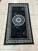 Dywan 70x125 cm Czarno-Biały – Stylowa dekoracja do każdego wnętrza Dywan 70x125 cm Czarno-Biały – Stylowa dekoracja do każdego wnętrza