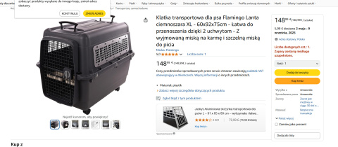 Flamingo Transporter XL – 60x92x75 cm Flamingo Transporter XL – 60x92x75 cm