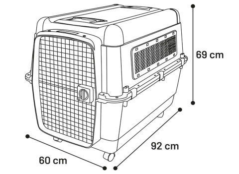 Flamingo Transporter XL – 60x92x75 cm Flamingo Transporter XL – 60x92x75 cm