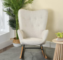 Fotel bujany MEUBLE COSY – elegancja i komfort w skandynawskim stylu