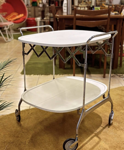 Gastone Wózek White - Kartell wózek gastronomiczny/ barek Gastone Wózek White - Kartell wózek gastronomiczny/ barek