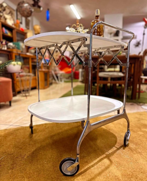 Gastone Wózek White - Kartell wózek gastronomiczny/ barek Gastone Wózek White - Kartell wózek gastronomiczny/ barek