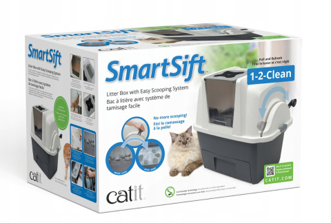 Hagen Catit Kuweta Samoczyszcząca SmartSift Szara Hagen Catit Kuweta Samoczyszcząca SmartSift Szara