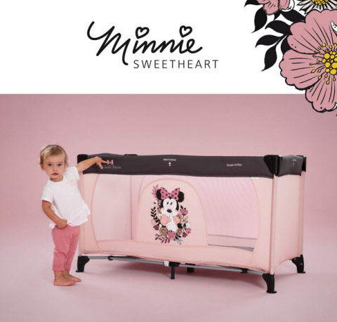 Hauck Traum N Play Minnie Herzchen – łóżeczko turystyczne i kojec Hauck Traum N Play Minnie Herzchen – łóżeczko turystyczne i kojec