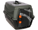 Kerbl Pet Ptransporter IATA 3, 60 x 40 x 38,5 cm, szary/czarny