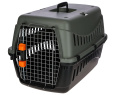 Kerbl Pet Ptransporter IATA 3, 60 x 40 x 38,5 cm, szary/czarny