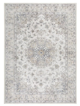 Luxor Living Designerski Dywan Prima 120x170 cm – elegancki dywan vintage, kremowy, tkany ręcznie