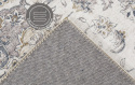 Luxor Living Designerski Dywan Prima 120x170 cm – elegancki dywan vintage, kremowy, tkany ręcznie