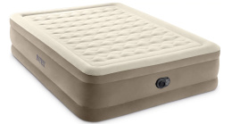 Materac 2-osobowy INTEX Ultra Plush Queen 152x203x46 cm z pompką