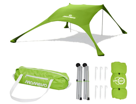 Momevo Sunsail – Namiot plażowy z ochroną UV UPF50+