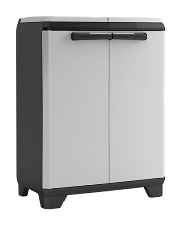 Keter Split Premium – szafka do segregacji odpadów, 110L, tworzywo sztuczne, antracyt Keter Split Premium – szafka do segregacji odpadów, 110L, tworzywo sztuczne, antracyt