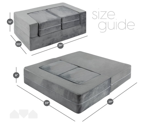 Milliard Kids Couch – Modułowa Sofa dla Dzieci (Szara) Milliard Kids Couch – Modułowa Sofa dla Dzieci (Szara)