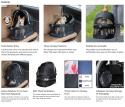 Pet Gear No-Zip View 360 – transporter i fotelik samochodowy dla małych psów i kotów