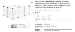 Wybieg dla królików Lionto