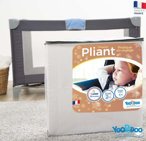 YOOPIDOO – Składany Materac dla Niemowląt 60x120 cm YOOPIDOO – Składany Materac dla Niemowląt 60x120 cm