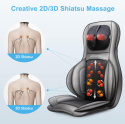 Comfier Shiatsu – Poduszka do masażu pleców i karku z ciepłem
