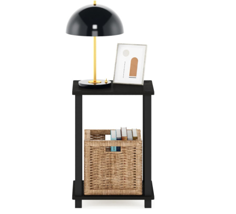 Furinno Simplistic – stolik nocny z półką Furinno Simplistic – stolik nocny z półką