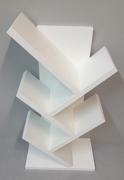 Henor – Regał stołowy w kształcie drzewa, biały, 30 x 61 x 18 cm Henor – Regał stołowy w kształcie drzewa, biały, 30 x 61 x 18 cm