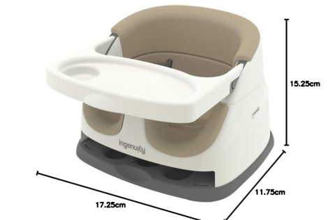 Ingenuity Baby Base 2w1 – kaszmirowy fotelik do karmienia Ingenuity Baby Base 2w1 – kaszmirowy fotelik do karmienia