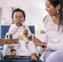 Ingenuity Baby Base 2w1 – kaszmirowy fotelik do karmienia