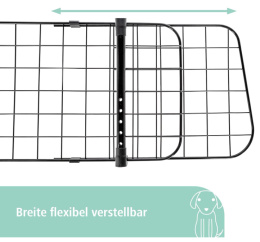 Kratka samochodowa Kerbl Maxi-Pet – czarna, 96-145 x 30 cm
