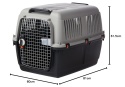 MP Bergamo IATA Transporter dla Psa Kota Bracco 5 Szaro-Czarny 81x60x61,5 cm