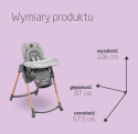 Maxi-Cosi Minla – wielofunkcyjne krzesełko do karmienia od urodzenia do 6 lat