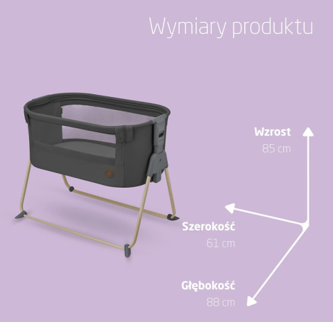 Maxi-Cosi Tori 2 w 1 – Łóżeczko dostawne i turystyczne Maxi-Cosi Tori 2 w 1 – Łóżeczko dostawne i turystyczne