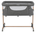 MoMi SMART BED – Łóżeczko 4w1, Szary, 55 x 95 cm