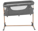 MoMi SMART BED – Łóżeczko 4w1, Szary, 55 x 95 cm